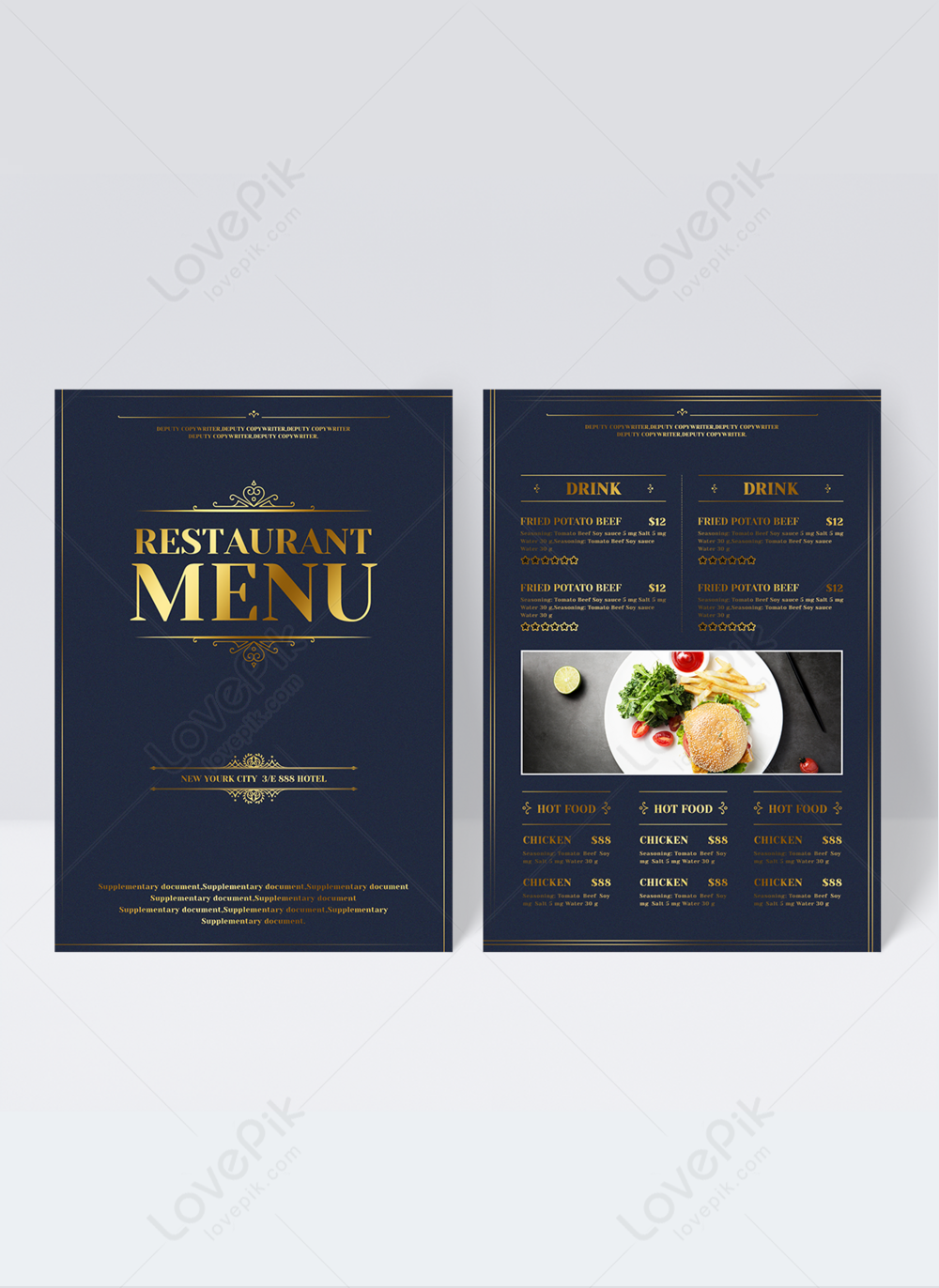 Detail Cover Menu Makanan Nomer 11