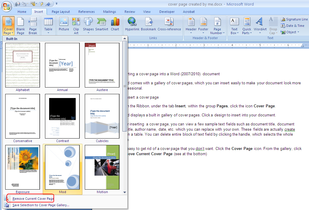 Detail Cover Microsoft Word Keren Nomer 10