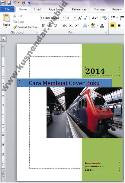 Detail Cover Microsoft Word Keren Nomer 25