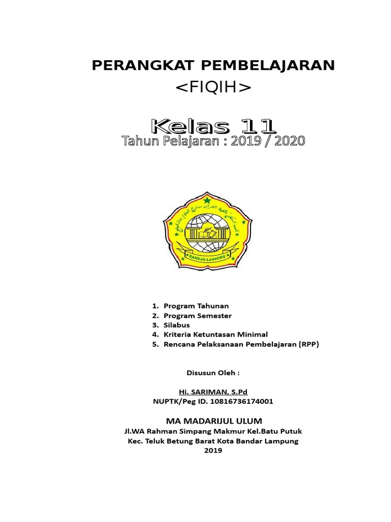 Detail Cover Perangkat Pembelajaran Nomer 31