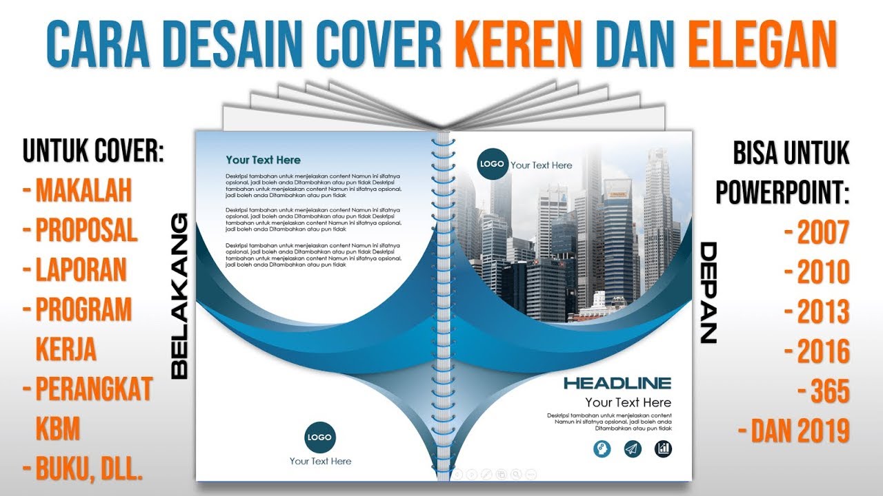 Detail Cover Powerpoint Keren Nomer 35