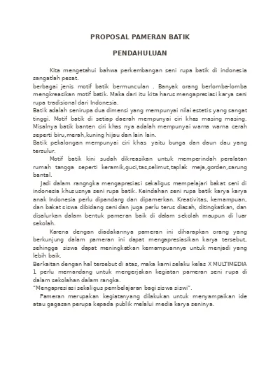 Detail Cover Proposal Batik Nomer 15