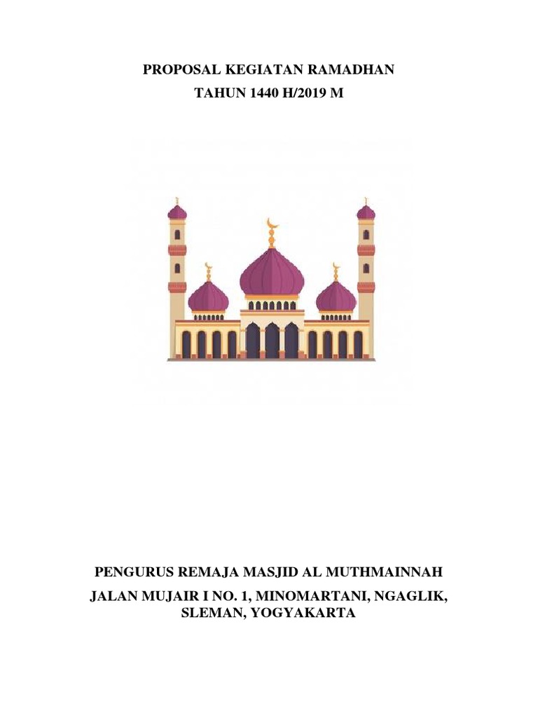 Cover Proposal Ramadhan - KibrisPDR