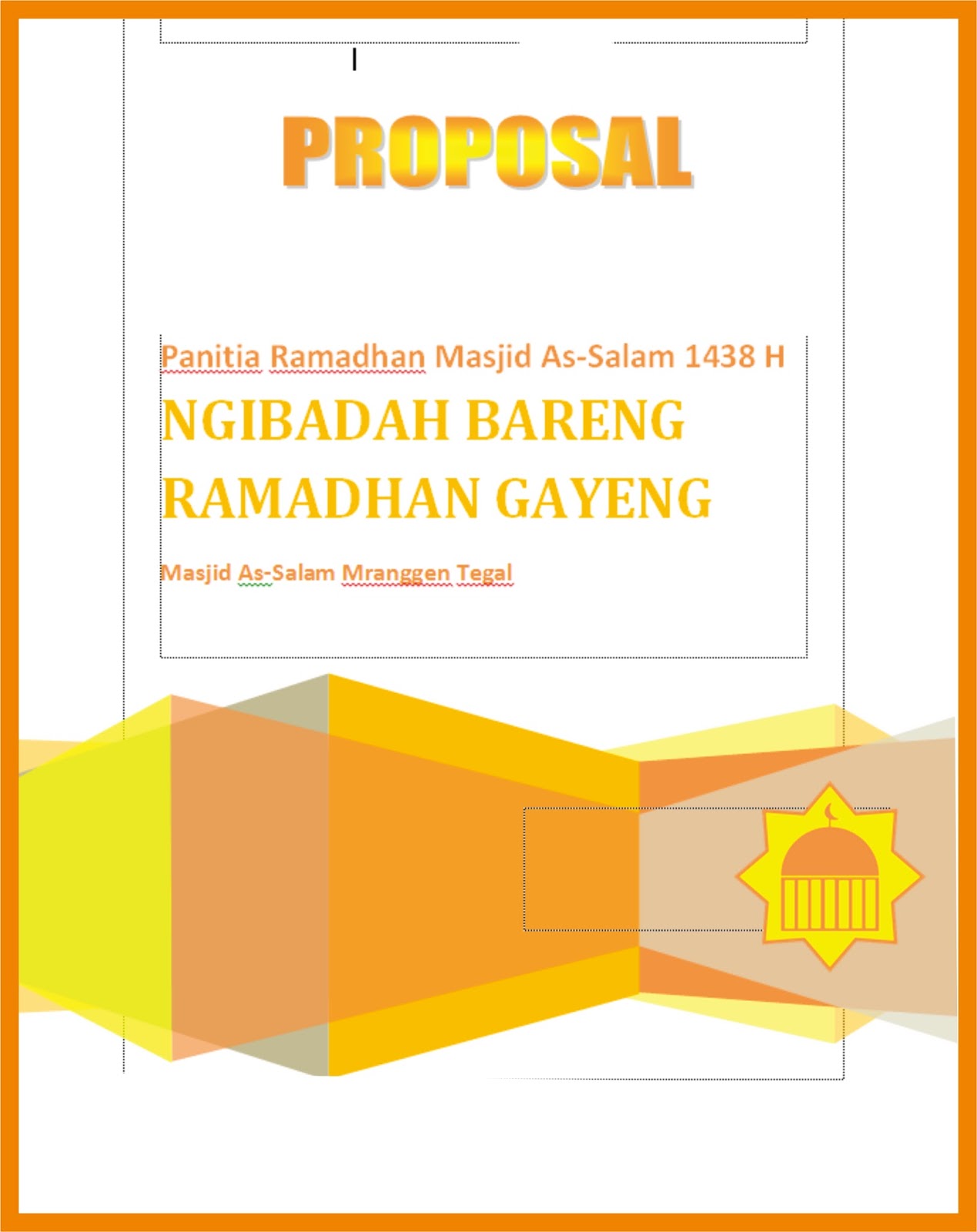 Detail Cover Proposal Ramadhan Nomer 9