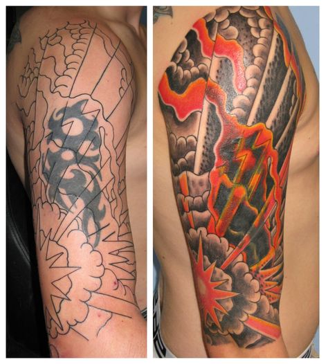 Cover Up Tattoo Lengan - KibrisPDR