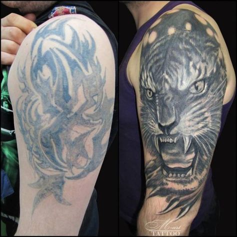 Detail Cover Up Tattoo Lengan Nomer 2