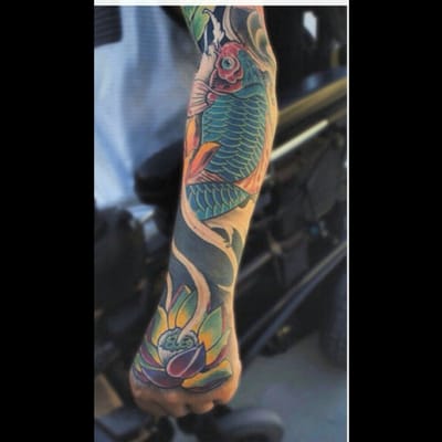 Detail Cover Up Tattoo Lengan Nomer 42