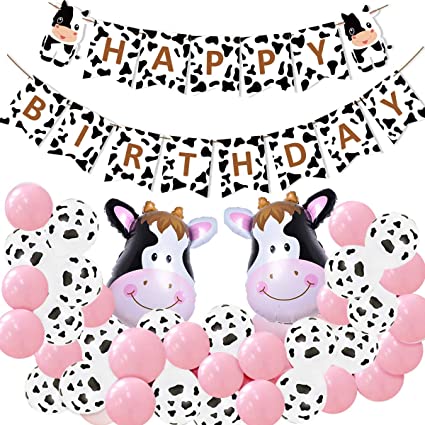 Detail Cow Balloon Garland Nomer 26