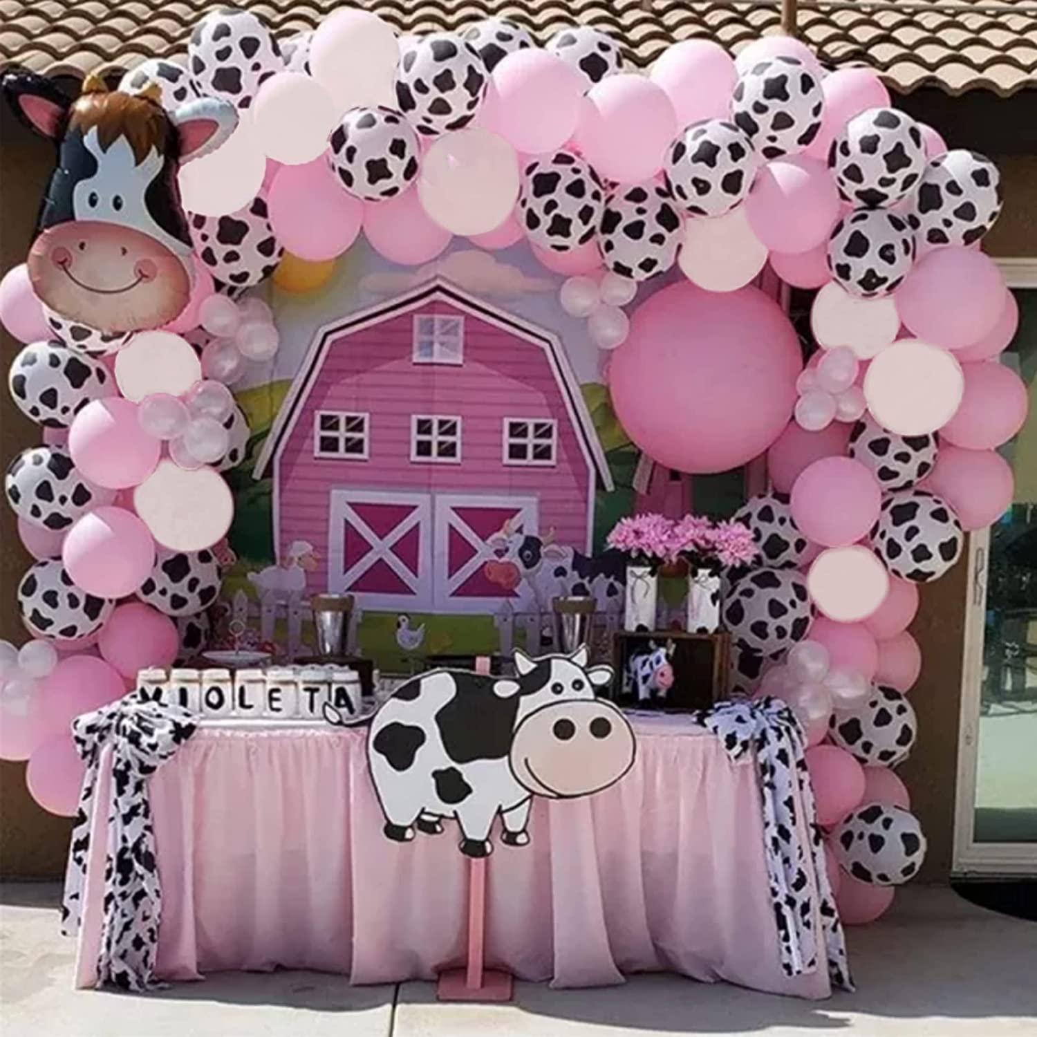 Detail Cow Balloon Garland Nomer 56