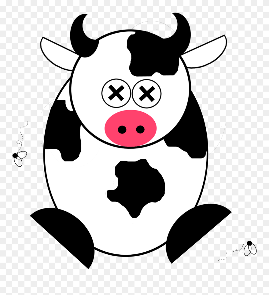 Detail Cow Clipart Transparent Background Nomer 36