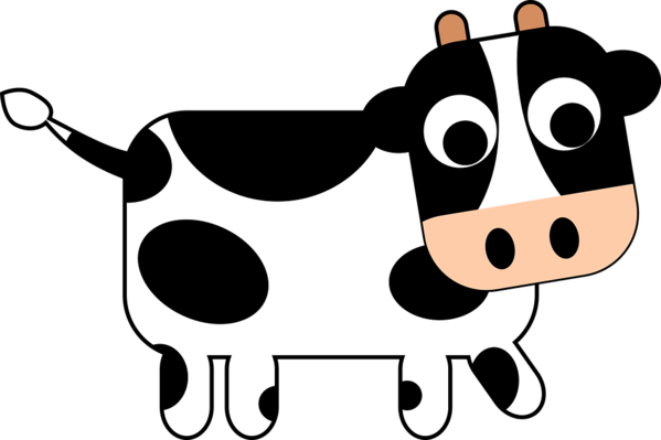 Detail Cow Clipart Transparent Background Nomer 43