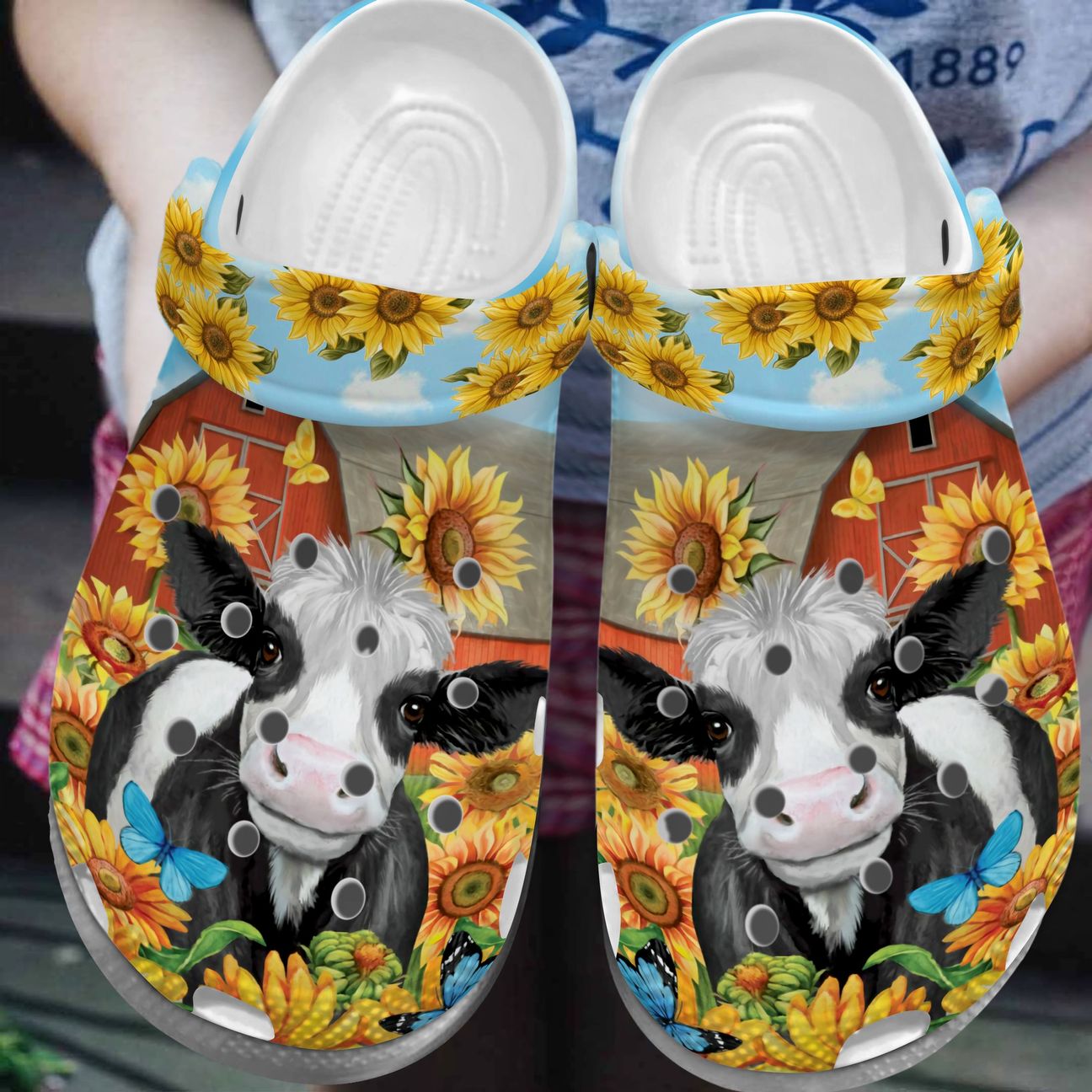 Detail Cow Flower Crocs Nomer 17