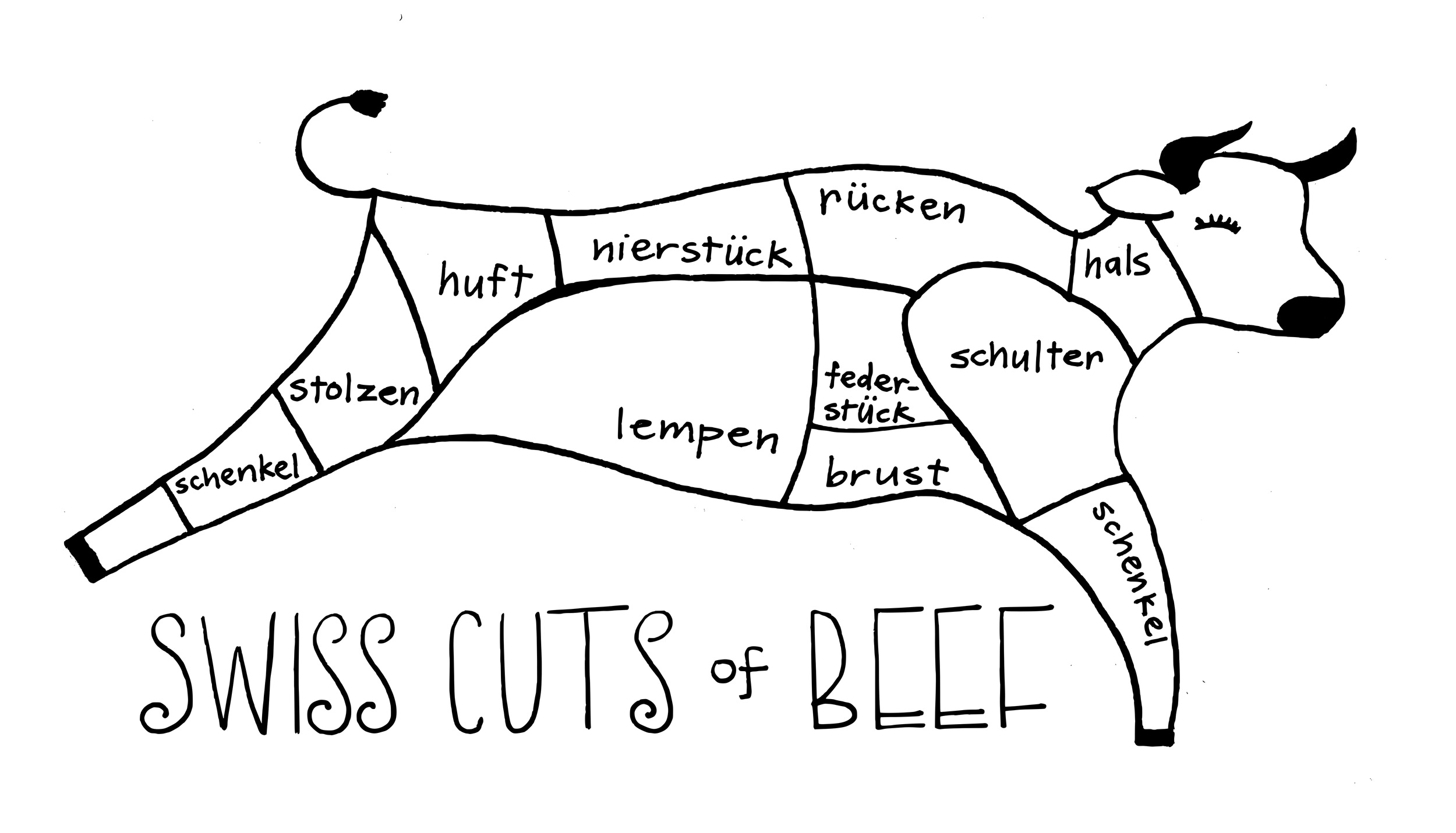 Detail Cow Meat Cuts Image Nomer 47