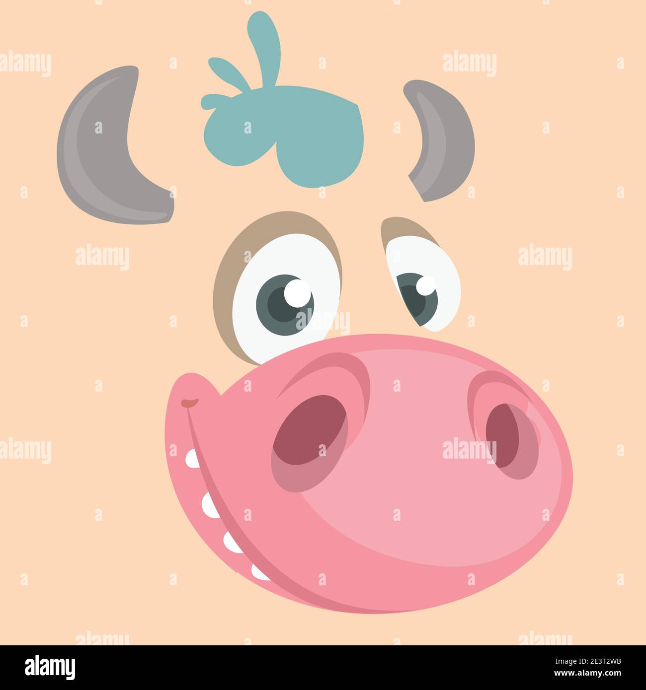 Detail Cow Nose Clipart Nomer 49