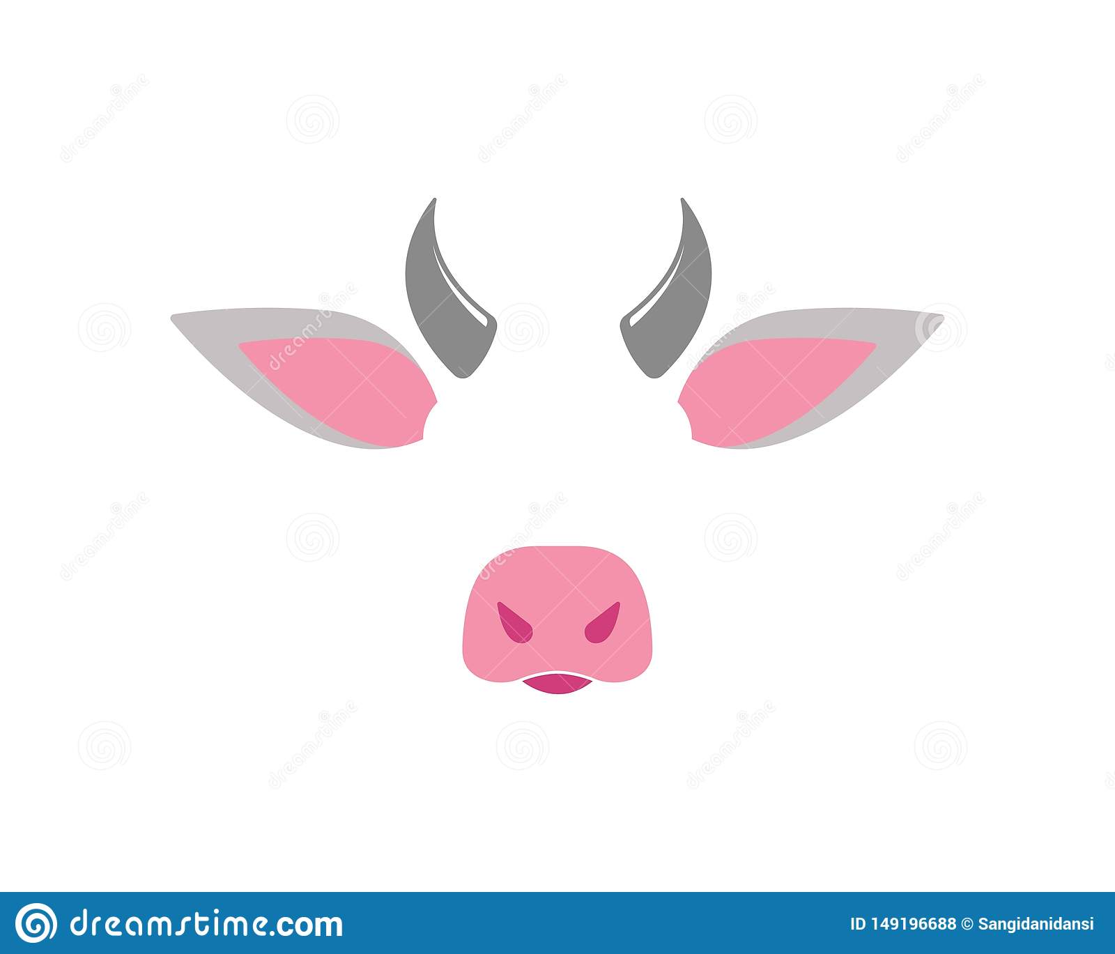 Detail Cow Nose Clipart Nomer 6
