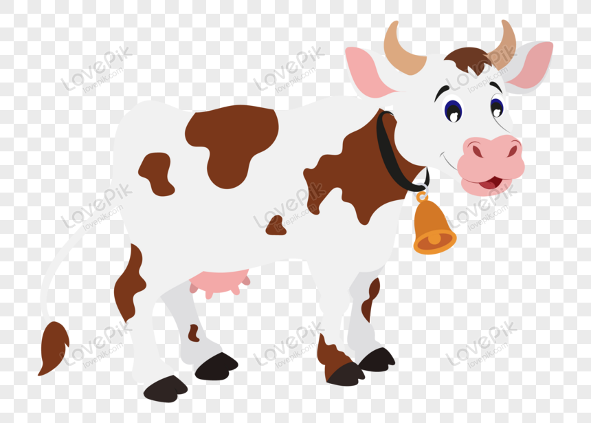 Detail Cow Png Vector Nomer 9