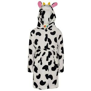 Detail Cow Print Bathrobe Nomer 19