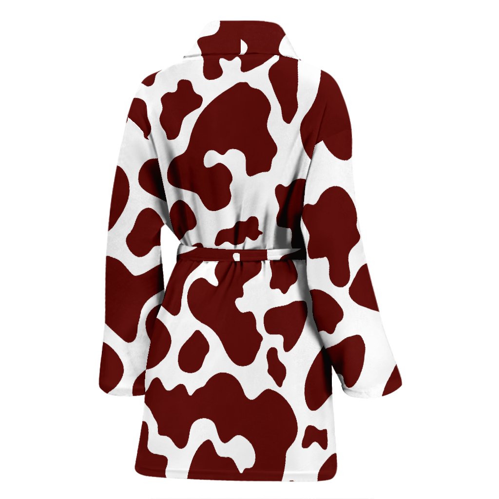 Detail Cow Print Bathrobe Nomer 36
