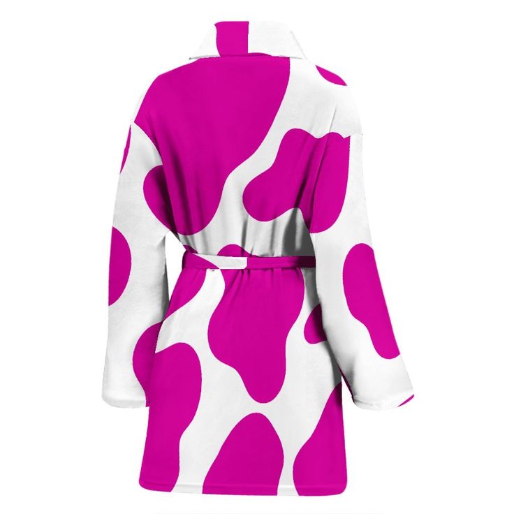 Detail Cow Print Bathrobe Nomer 40