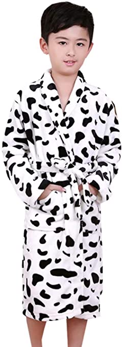 Detail Cow Print Bathrobe Nomer 57