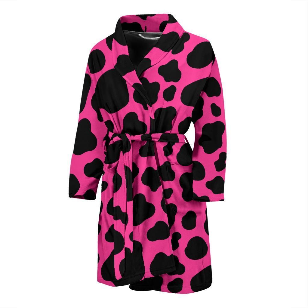 Detail Cow Print Bathrobe Nomer 59