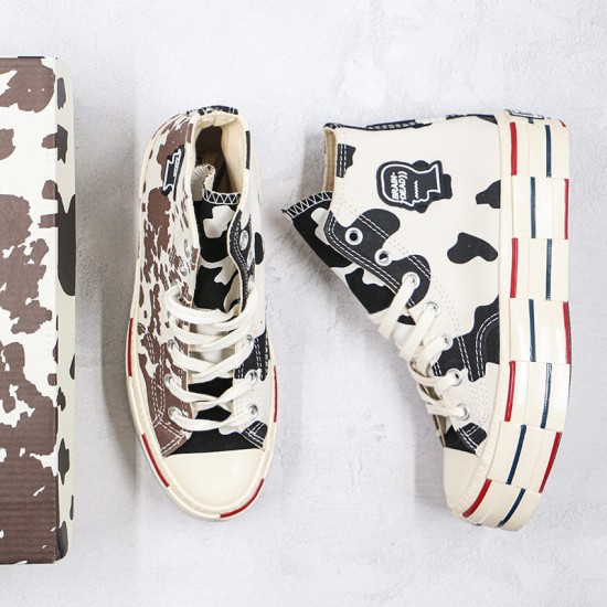 Detail Cow Print Converse Brain Dead Nomer 2