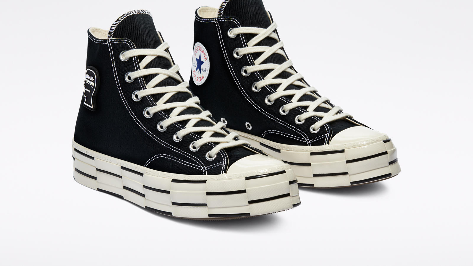 Detail Cow Print Converse Brain Dead Nomer 21
