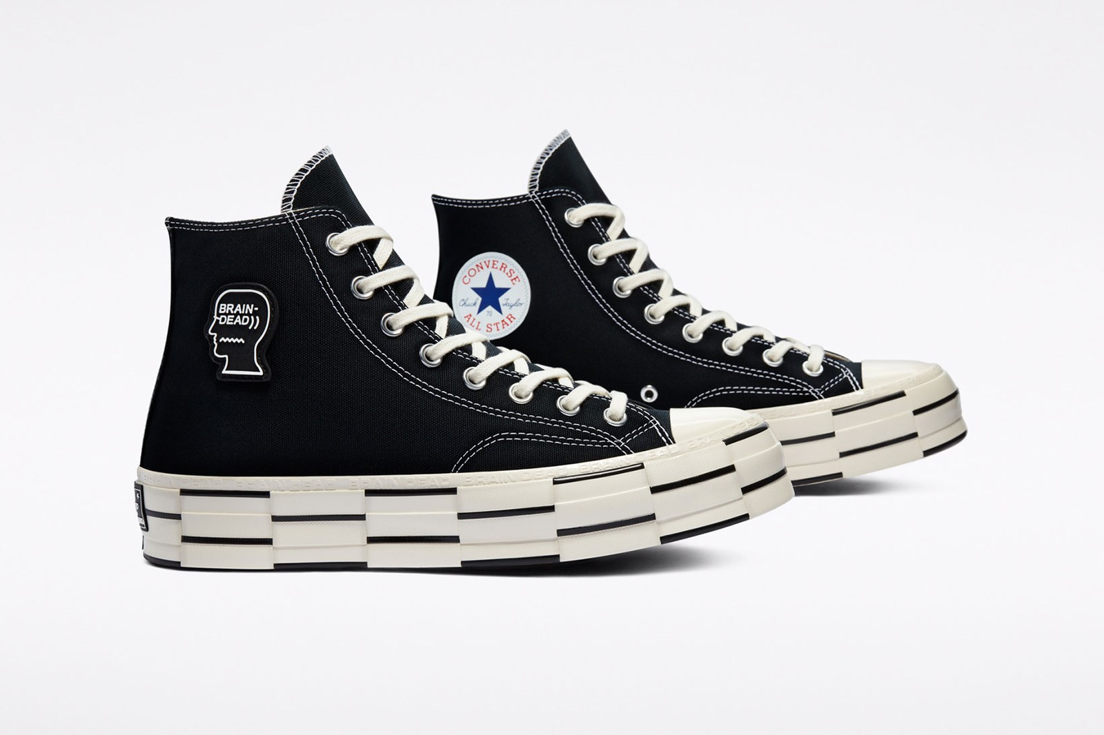Detail Cow Print Converse Brain Dead Nomer 33