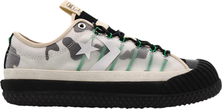 Detail Cow Print Converse Brain Dead Nomer 37