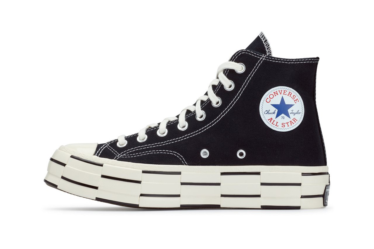 Detail Cow Print Converse Brain Dead Nomer 44