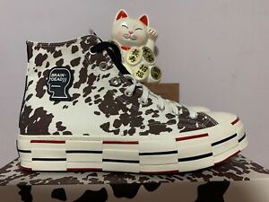 Detail Cow Print Converse Brain Dead Nomer 52