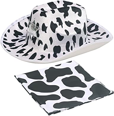 Cow Print Cowboy Hat Amazon - KibrisPDR