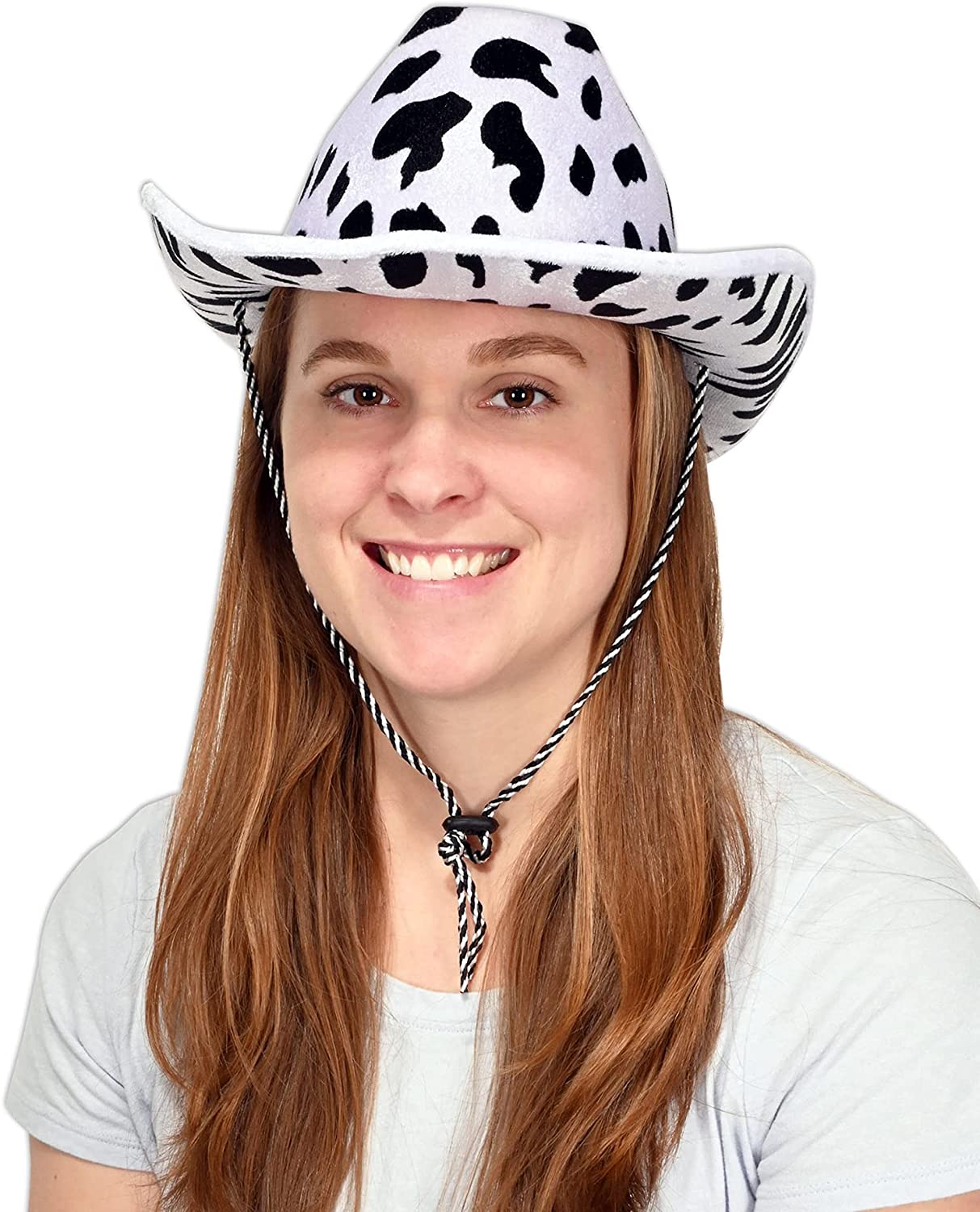 Detail Cow Print Cowboy Hat Amazon Nomer 12