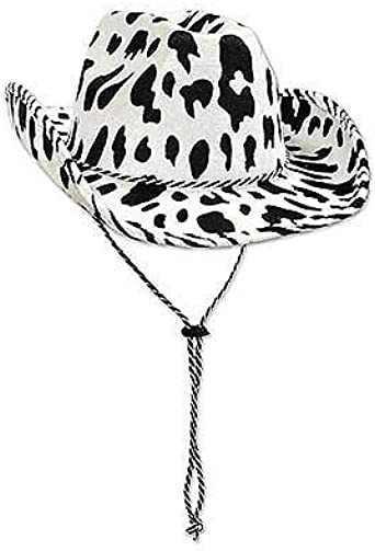 Detail Cow Print Cowboy Hat Amazon Nomer 3