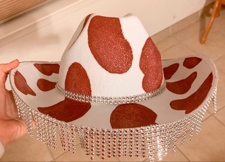 Detail Cow Print Cowboy Hat Amazon Nomer 30