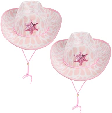 Detail Cow Print Cowboy Hat Amazon Nomer 9