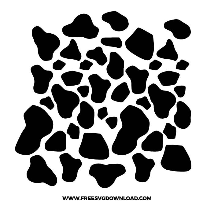 Cow Print Png Free - KibrisPDR