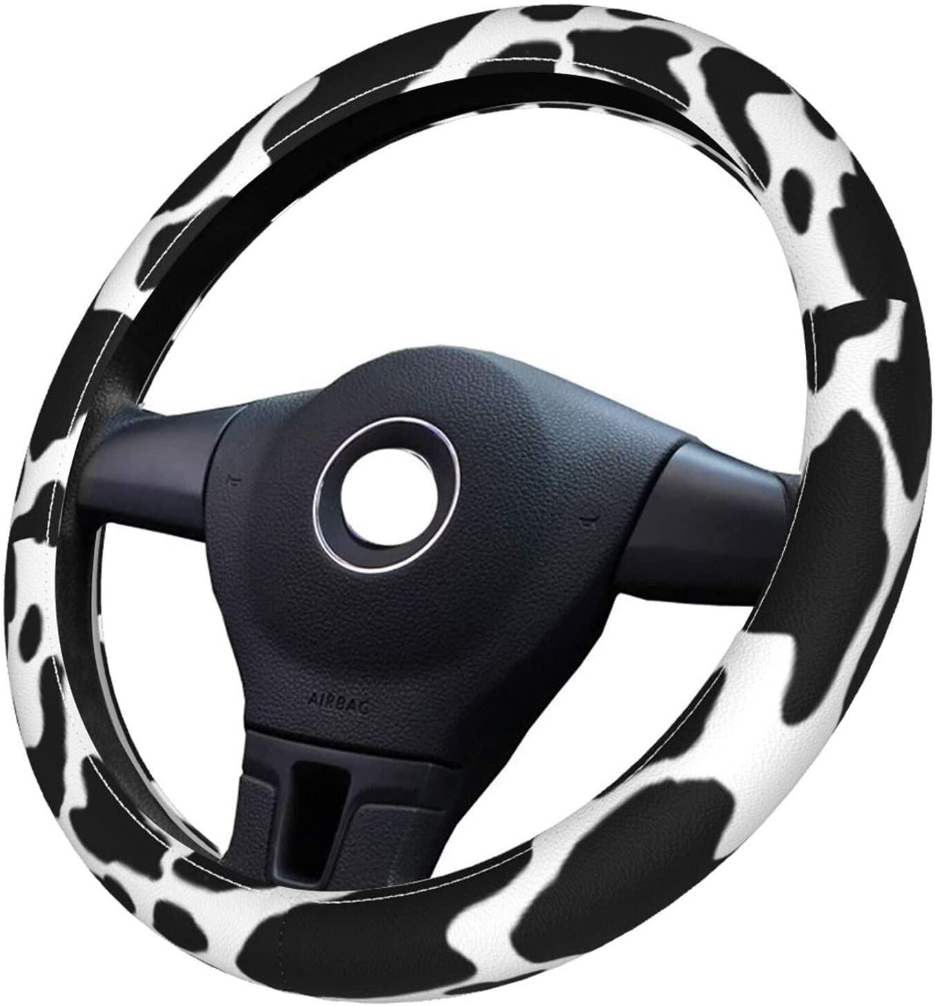 Detail Cow Print Steering Wheel Nomer 22