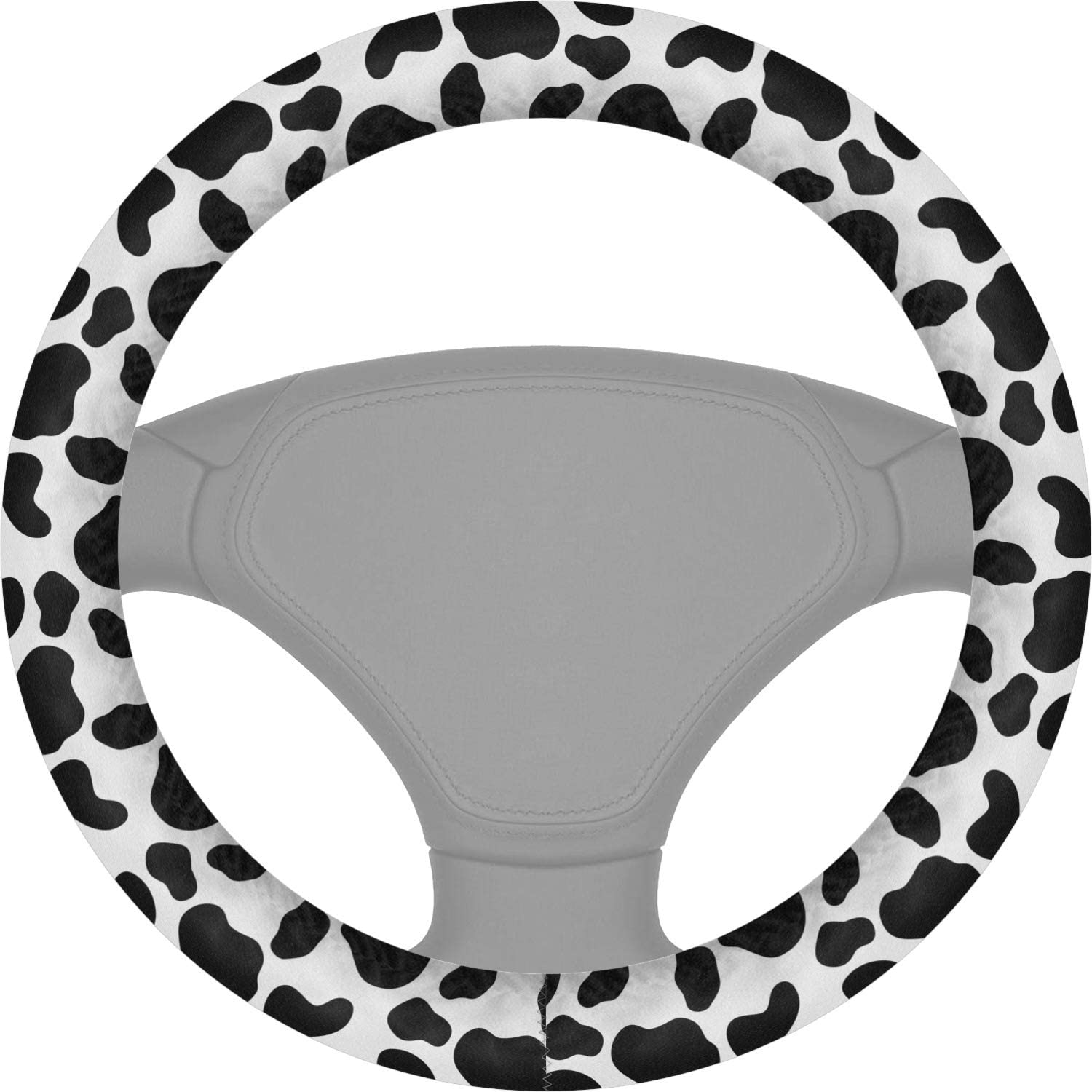 Detail Cow Print Steering Wheel Nomer 24