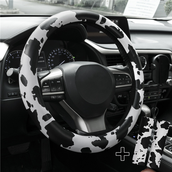 Detail Cow Print Steering Wheel Nomer 42