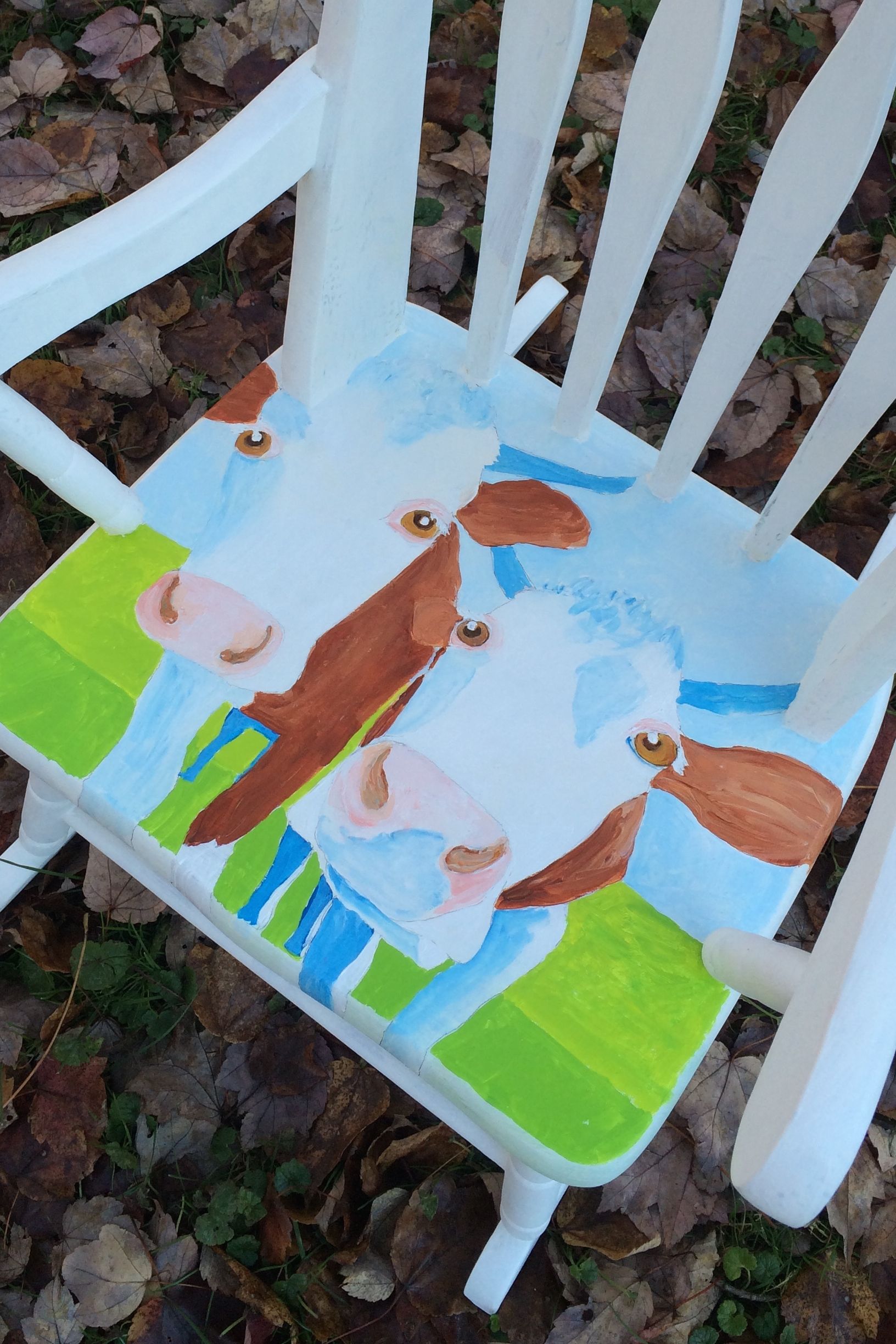Detail Cow Rocking Chair Nomer 11
