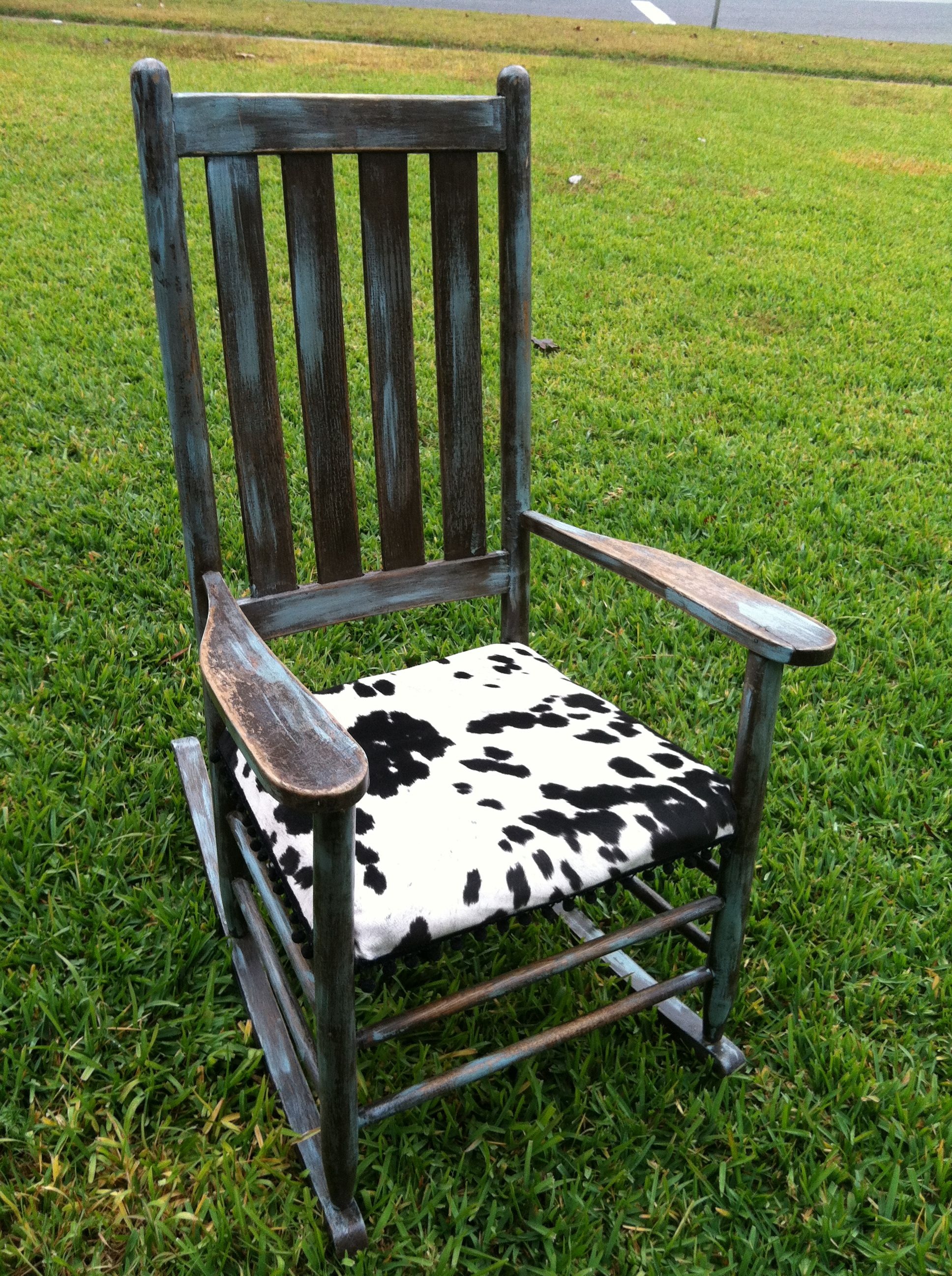 Detail Cow Rocking Chair Nomer 15