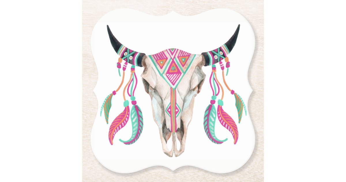 Detail Cow Skull Dream Catcher Nomer 22