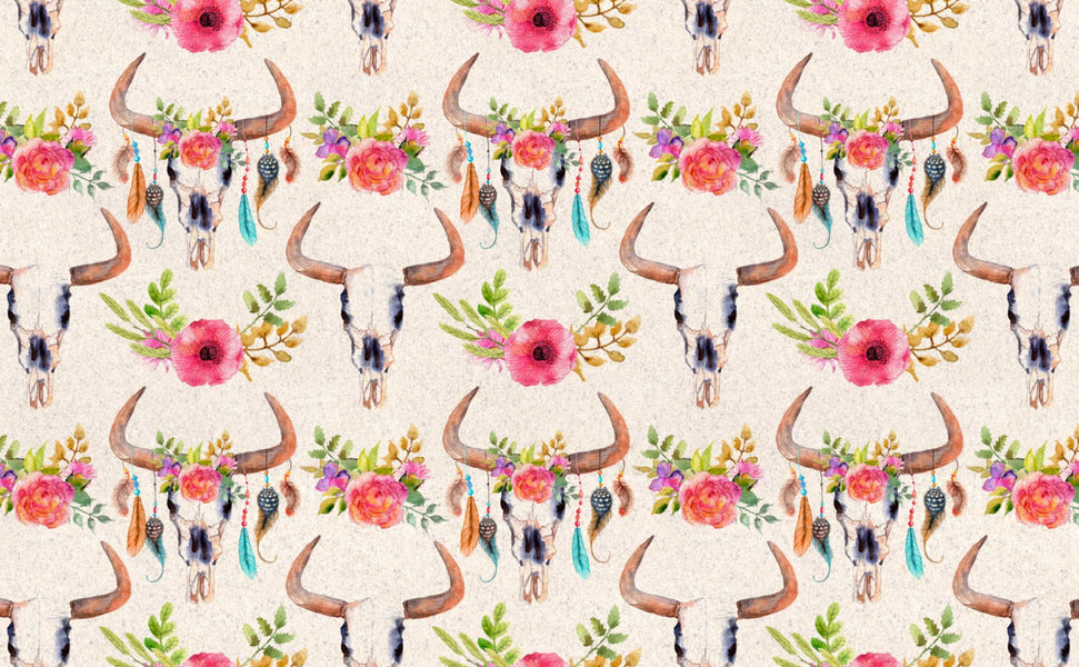 Detail Cow Skull Wallpaper Nomer 20