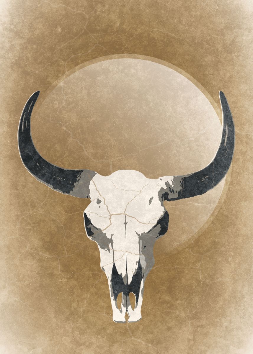 Detail Cow Skull Wallpaper Nomer 47