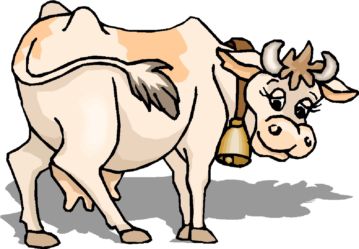 Detail Cow With Bow Clipart Nomer 21