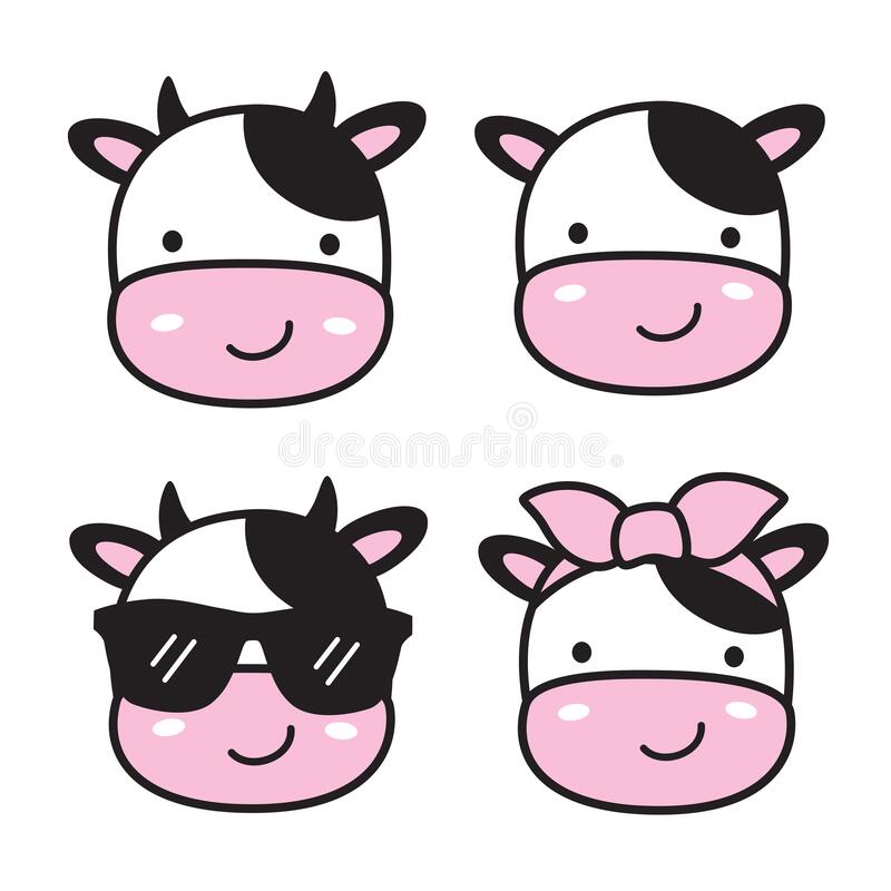 Detail Cow With Bow Clipart Nomer 37