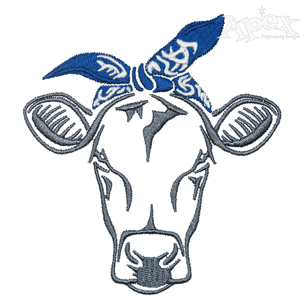 Detail Cow With Bow Clipart Nomer 47