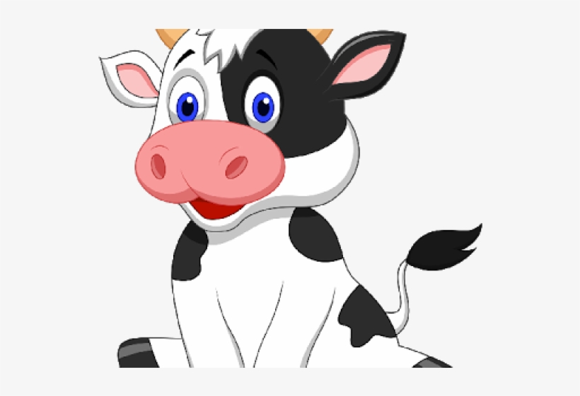 Detail Cow With Flower Clipart Nomer 29