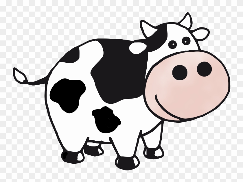 Detail Cow With Flower Clipart Nomer 50